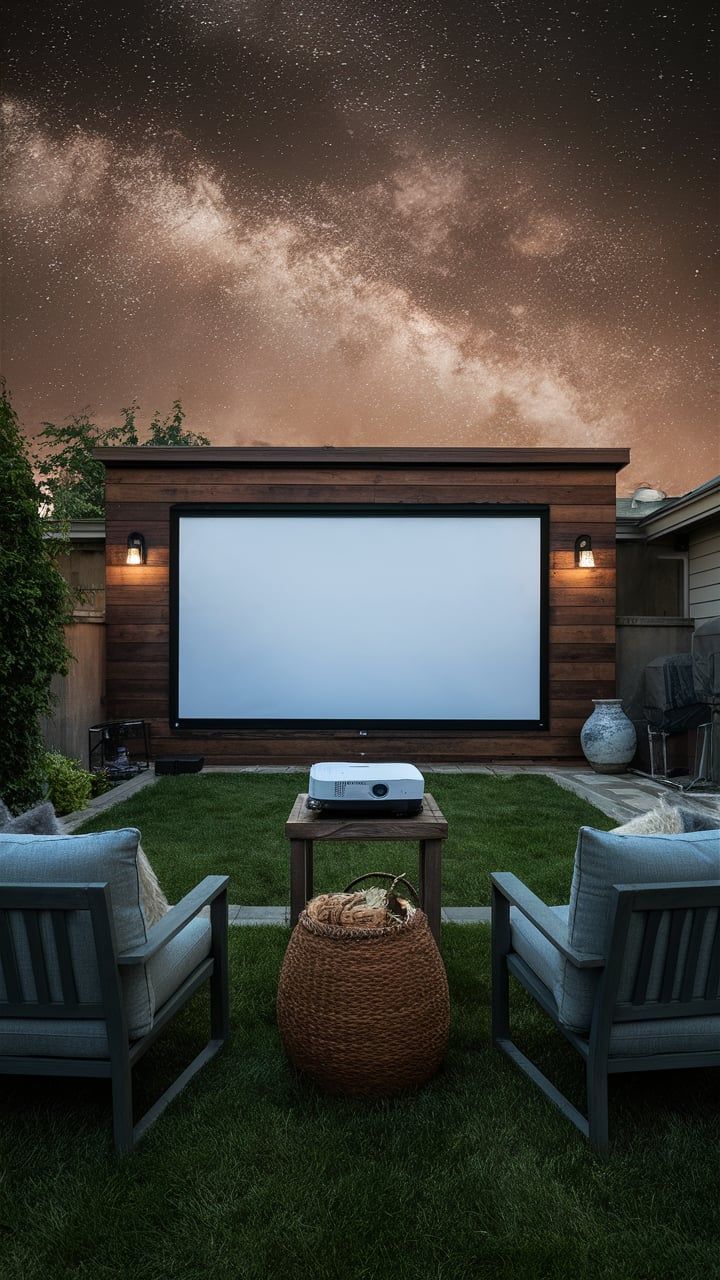 Projector And Screen